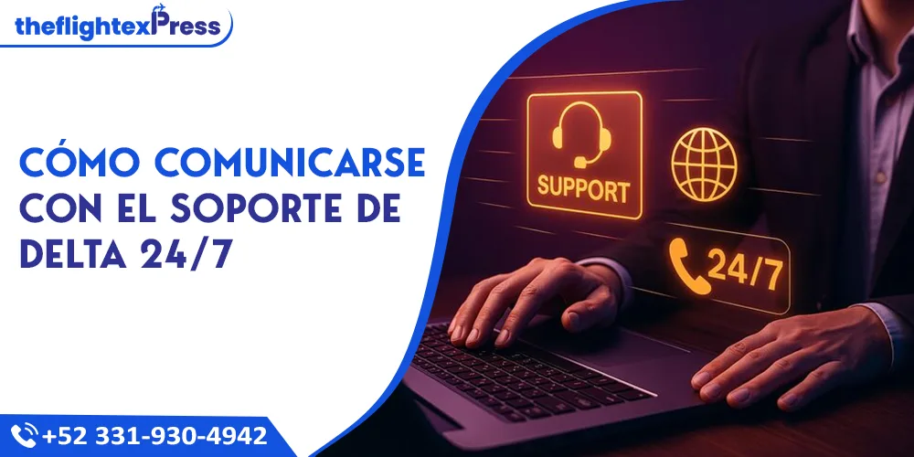 Cómo comunicarse con el soporte de Delta 24/7 | TheflightexPress