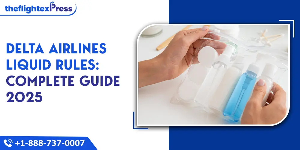 Delta Airlines Liquid Rules: Complete Guide 2025 | TheflightexPress